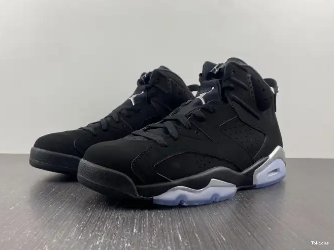 Rep TBK DX2836-001 Metallic Jordan Air 6 Silver 0509